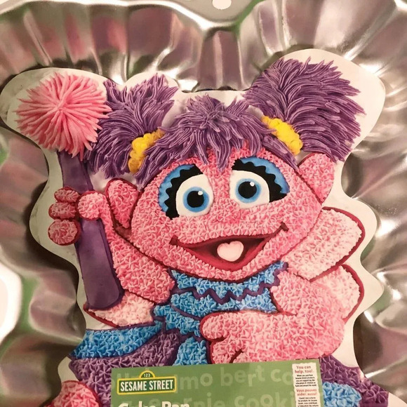 Wilton Sesame Street Abby Cadabby 2105 4444 Cake Pan Fairy Monster Mold - Picture 5 of 13